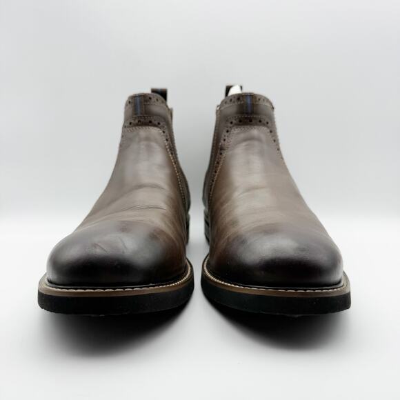 Nunn Bush KORE Womens Otis Chelsea Boot Size 11 M Brown Leather Plain Toe NIB - Picture 11 of 14